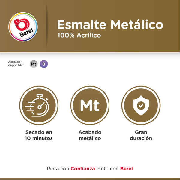 Esmalte Metálico, Litro